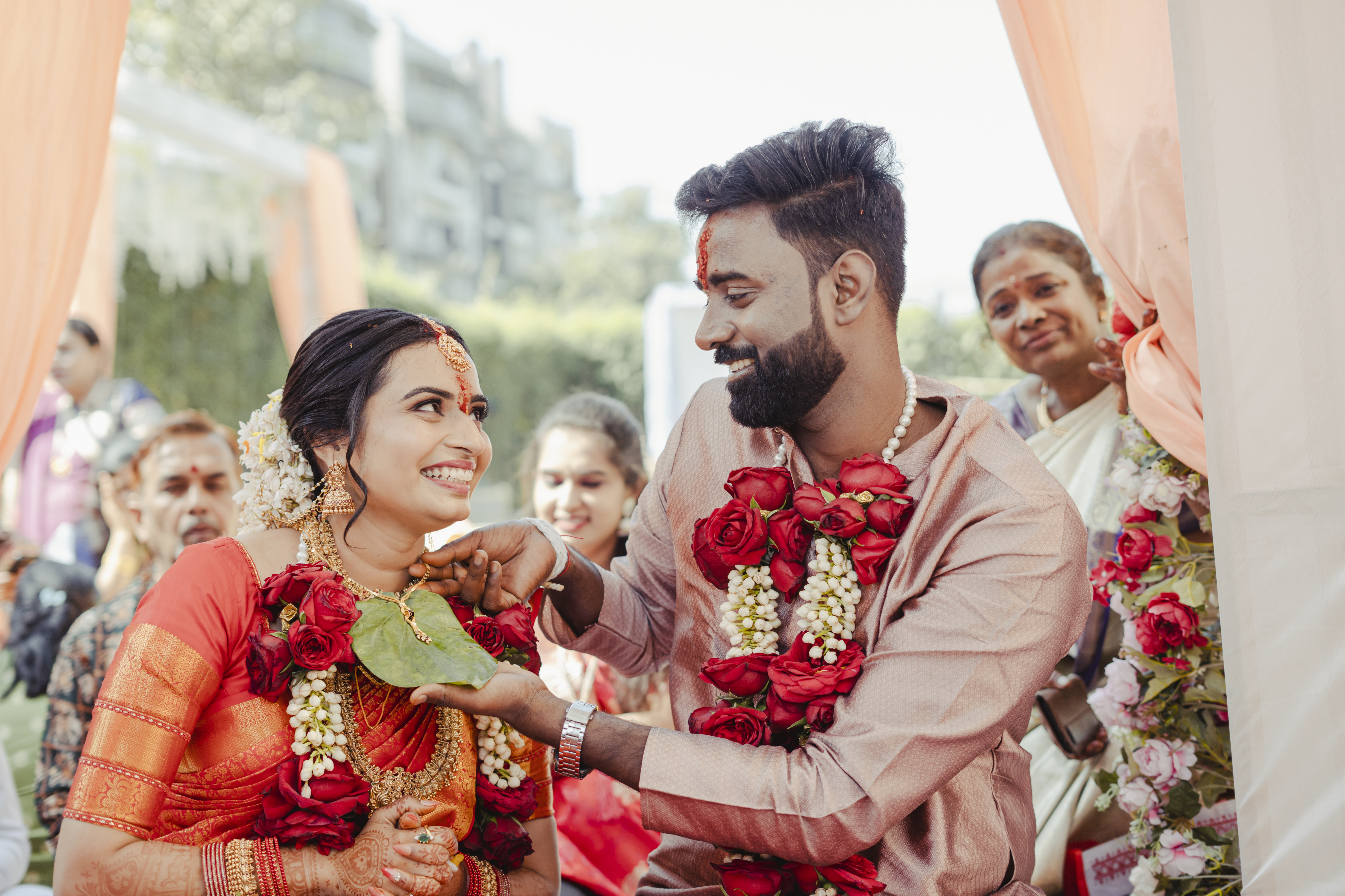matched in heaven wedding photographer bhopal couple portrait
