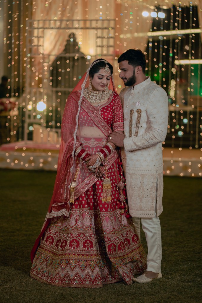 matched in heaven wedding photographer bhopal couple portrait